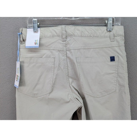 Vintage 1946 Men's Pro Stretch Pants Quick Dry Stretch Stone Size 32 NWT RARE - Picture 5 of 13